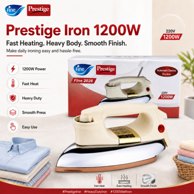 Prestige iron 1200 Watt